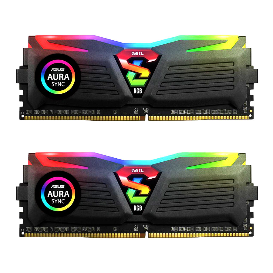 رم گیل مدل Super Luce RGB 32GB Dual 3200MHz CL18 DDR4