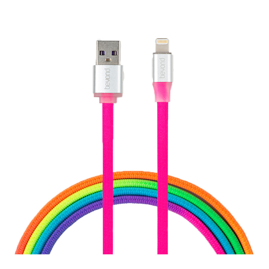 کابل شارژ آیفون و آیپد بیاند مدل Lightning Cable BA-500