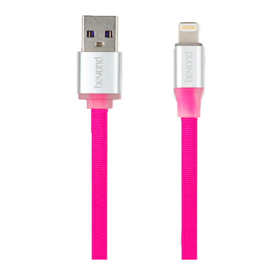 کابل شارژ آیفون و آیپد بیاند مدل Lightning Cable BA-500