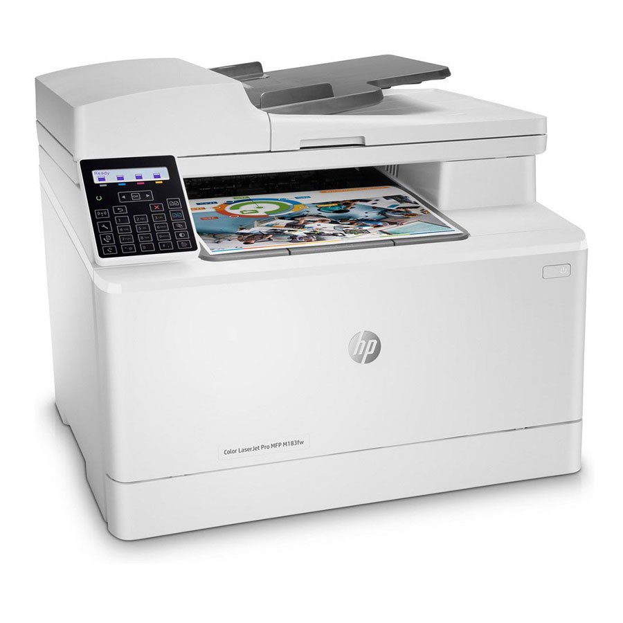 پرینتر رنگی اچ پی مدل LaserJet Pro MFP M183fw