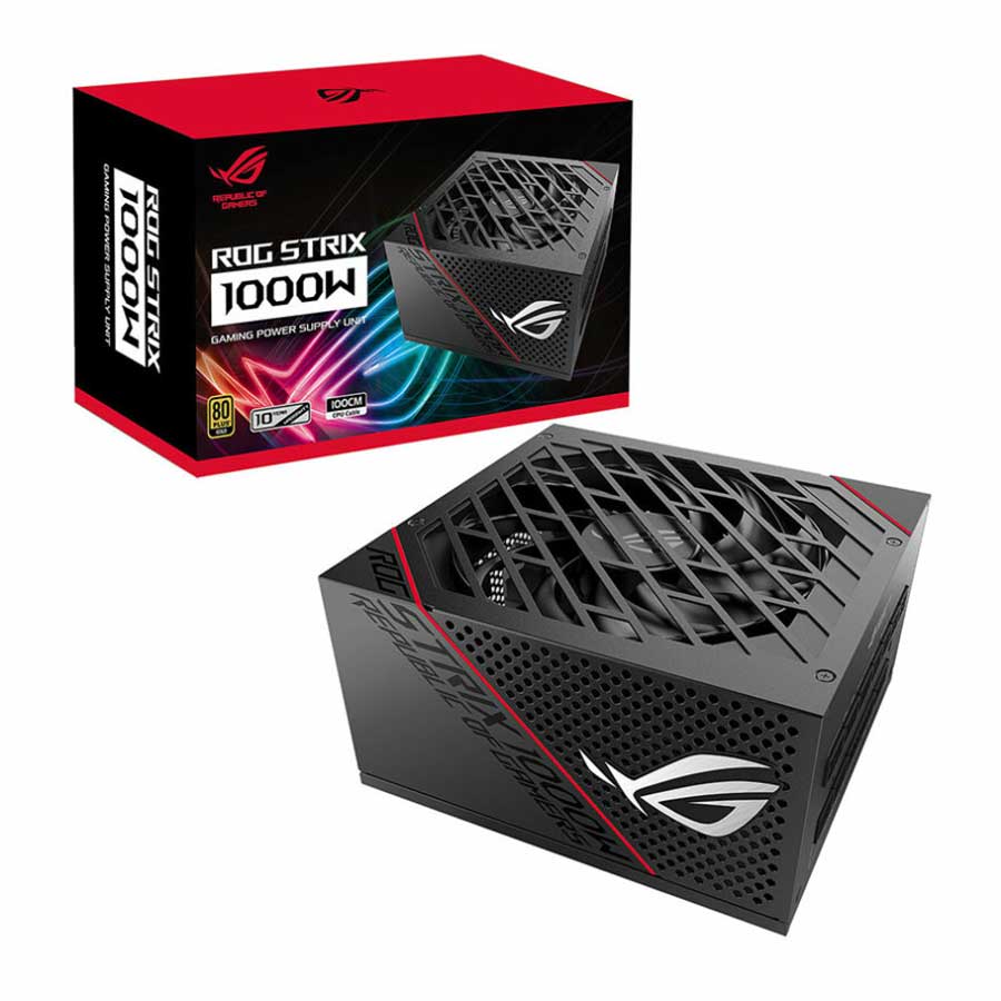 پاور کامپیوتر 1000 وات تمام ماژولار ایسوس مدل ROG-STRIX-1000G