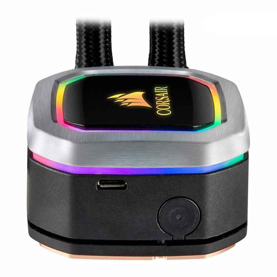 خنک کننده مایع پردازنده کورسیر Hydro Series H115i RGB PLATINUM