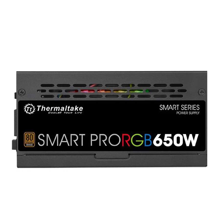 پاور کامپیوتر 650 وات تمام ماژولار ترمالتیک مدل Smart Pro RGB