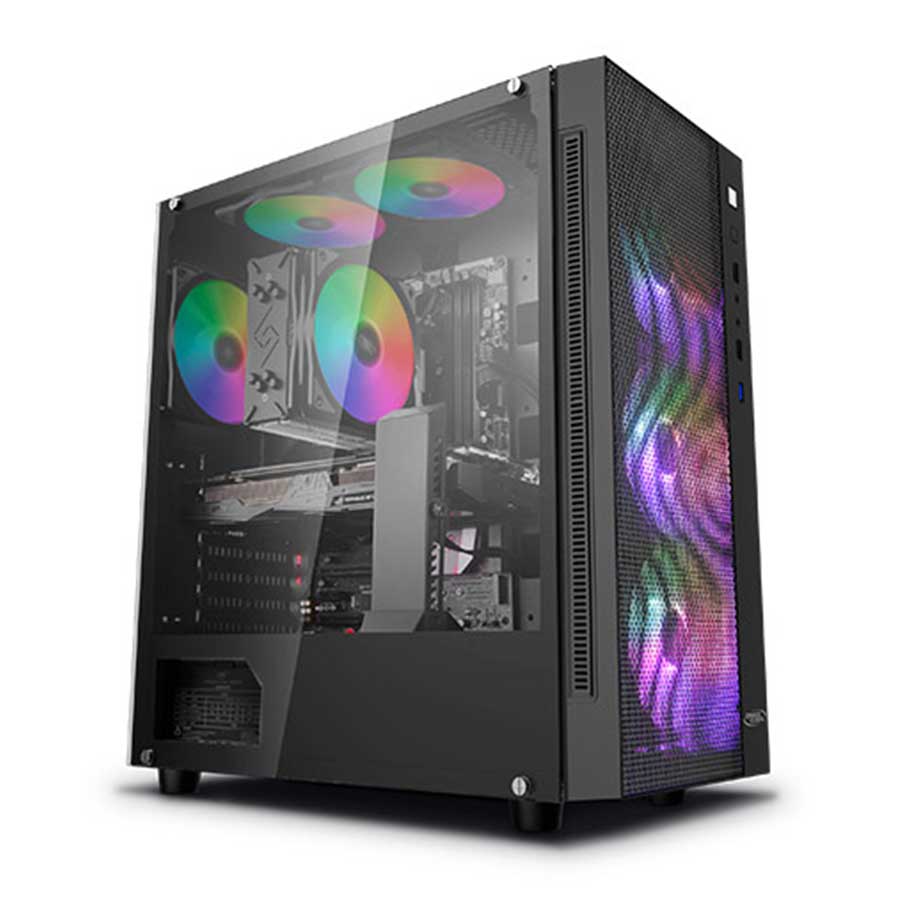 کیس کامپیوتر دیپ کول مدل MATREXX 55 MESH ADD-RGB 4F