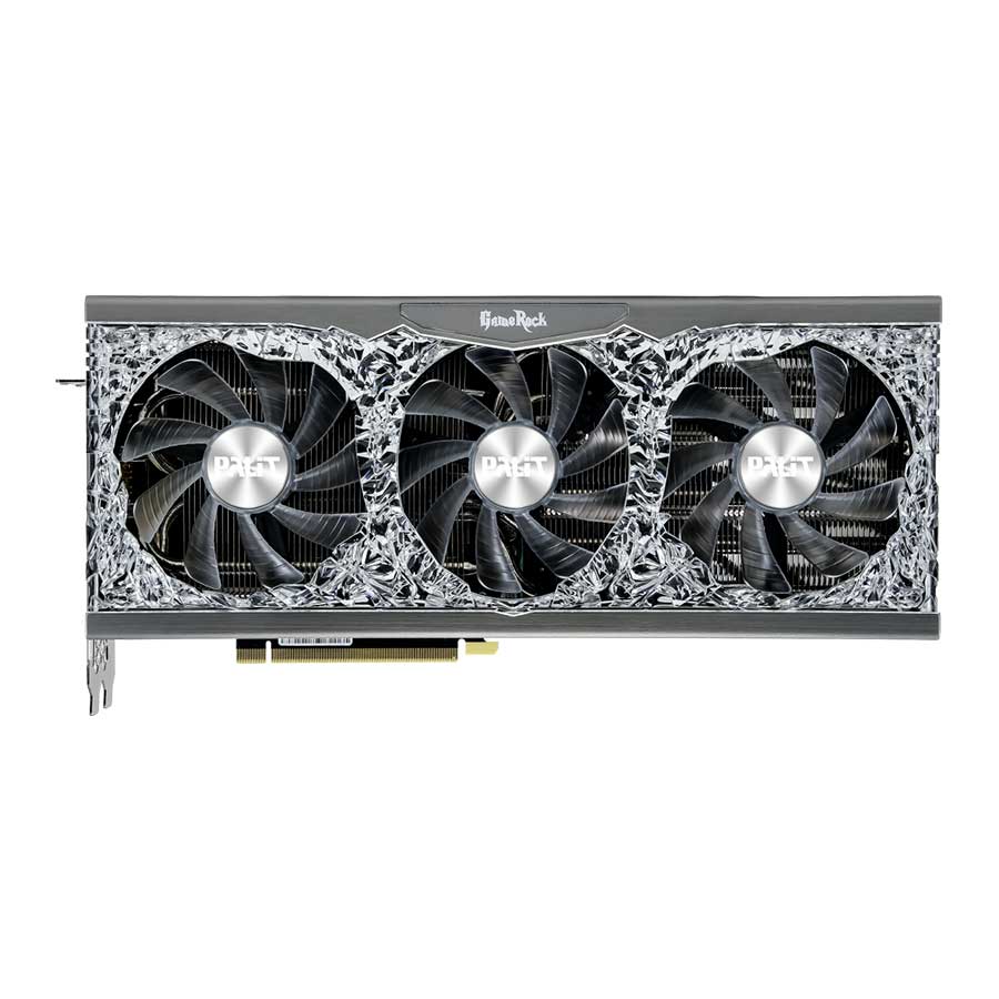 کارت گرافیک پلیت مدل GeForce RTX3080 GameRock OC