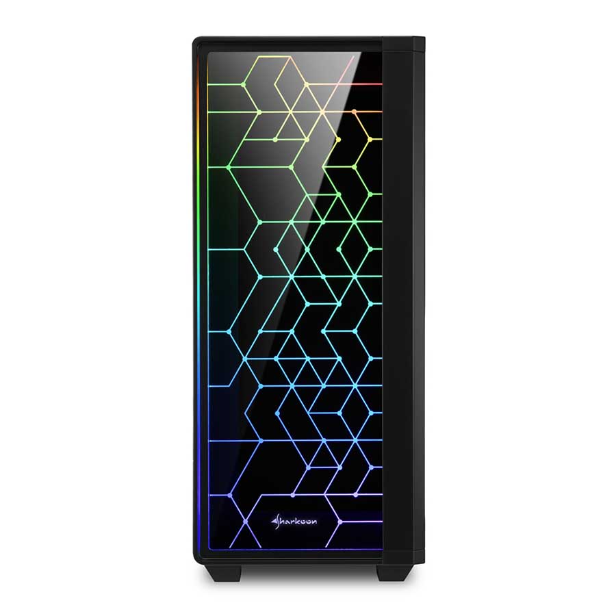 کیس گیمینگ شارکن مدل RGB LIT 100