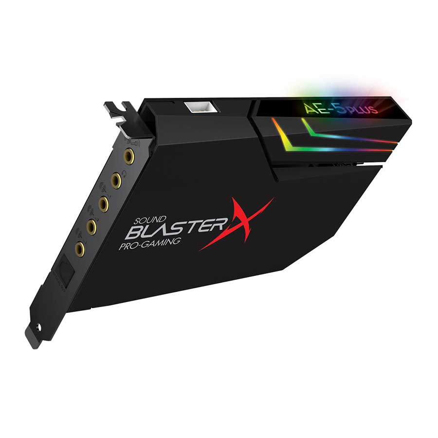 کارت صدا کریتیو مدل SOUND BLASTERX AE-5 PLUS