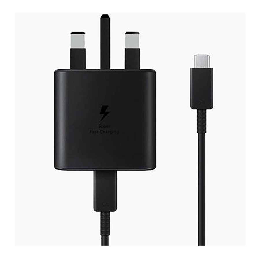 شارژر دیواری سامسونگ مدل EP-TA800 به همراه کابل تبدیل USB-C