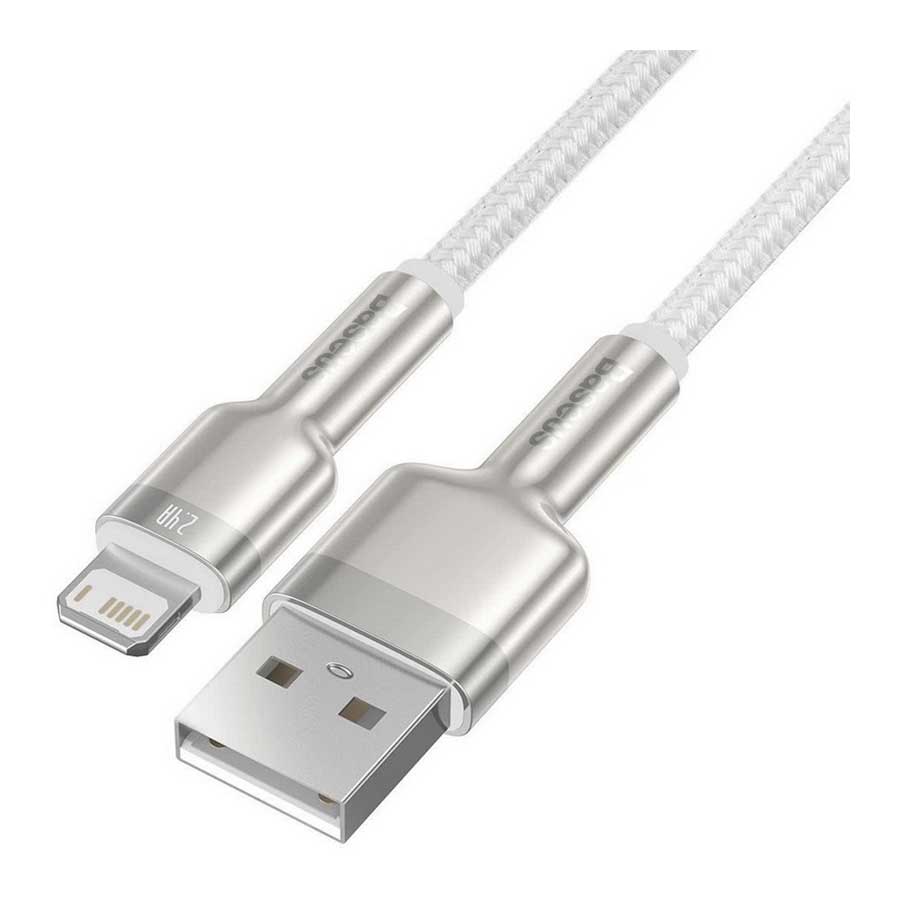 کابل  2 متری تبدیل USB به لایتنینگ باسئوس مدل Cafule CALJK-B02