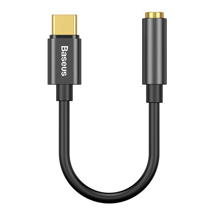 کابل تبدیل USB-C به AUX باسئوس مدل CATL54-01