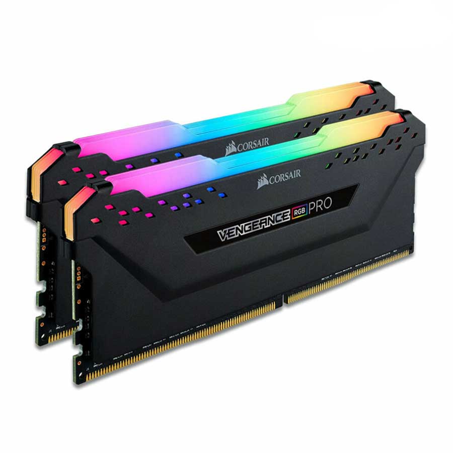 رم کورسیر VENGEANCE RGB PRO 16GB DUAL 3600MHz CL16 DDR4