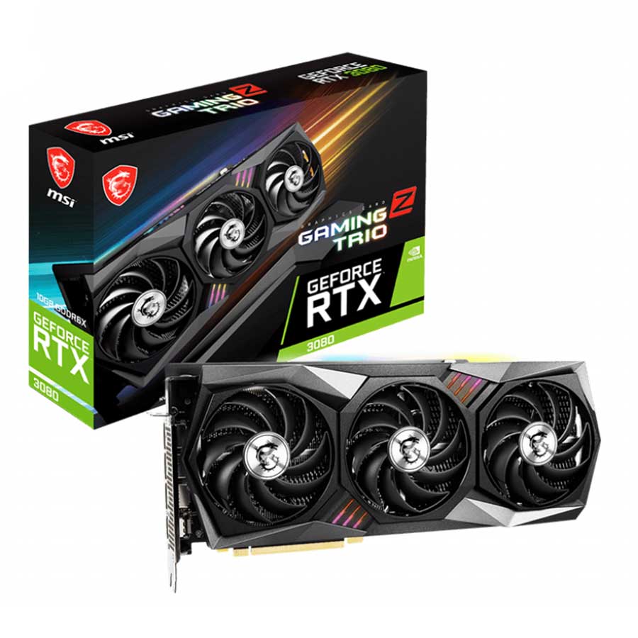 کارت گرافیک ام اس آی GeForce RTX3080 GAMING Z TRIO 10G LHR