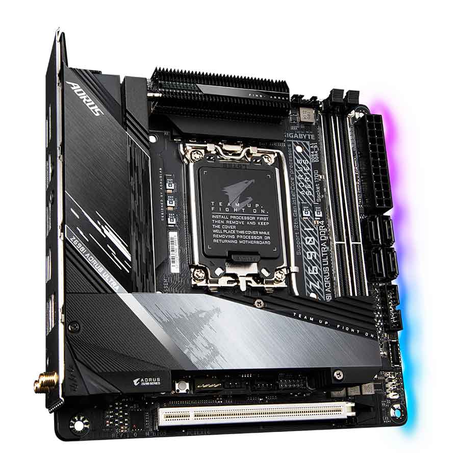 مادربرد گیگابایت مدل Z690I AORUS ULTRA DDR4