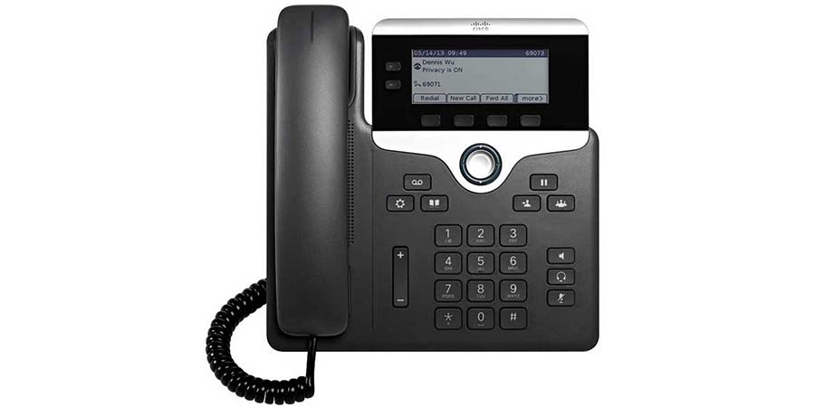 تلفن های VoIP سری 7800 سیسکو