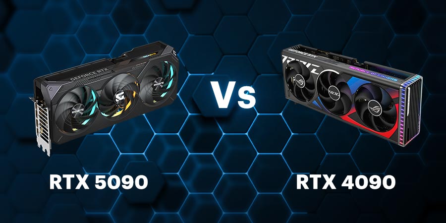 مقایسه قیمت و مشخصات فنی کارت گرافیک انویدیا RTX 5090 و RTX 4090