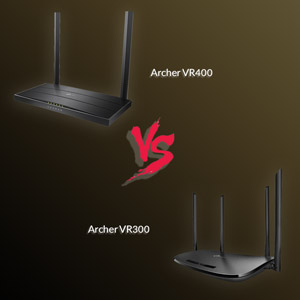 تفاوت مودم روتر ای دی اس ال تی پی لینک Archer VR300 و Archer VR400