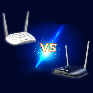 مقایسه مودم روتر ADSL تی پی لینک TD-W8961N و TD-W9960