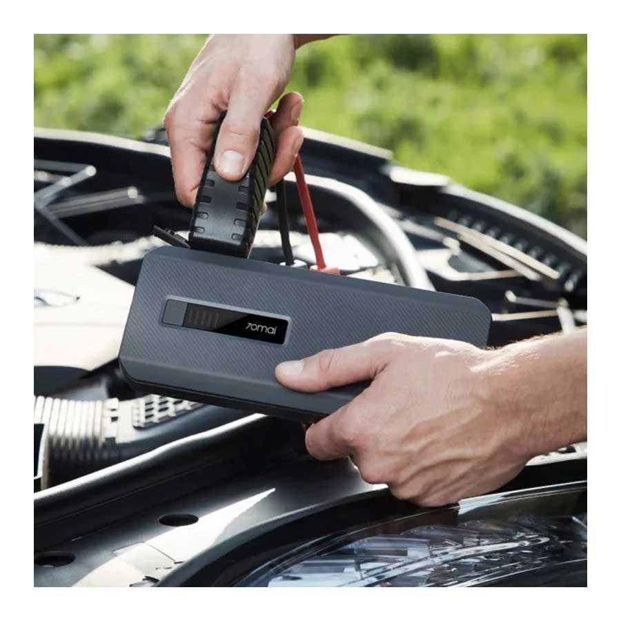 پاوربانک و جامپ استارتر باتری ماشین شیائومی مدل 70mai Jump Starter Max PS06 ظرفیت 18000mAh