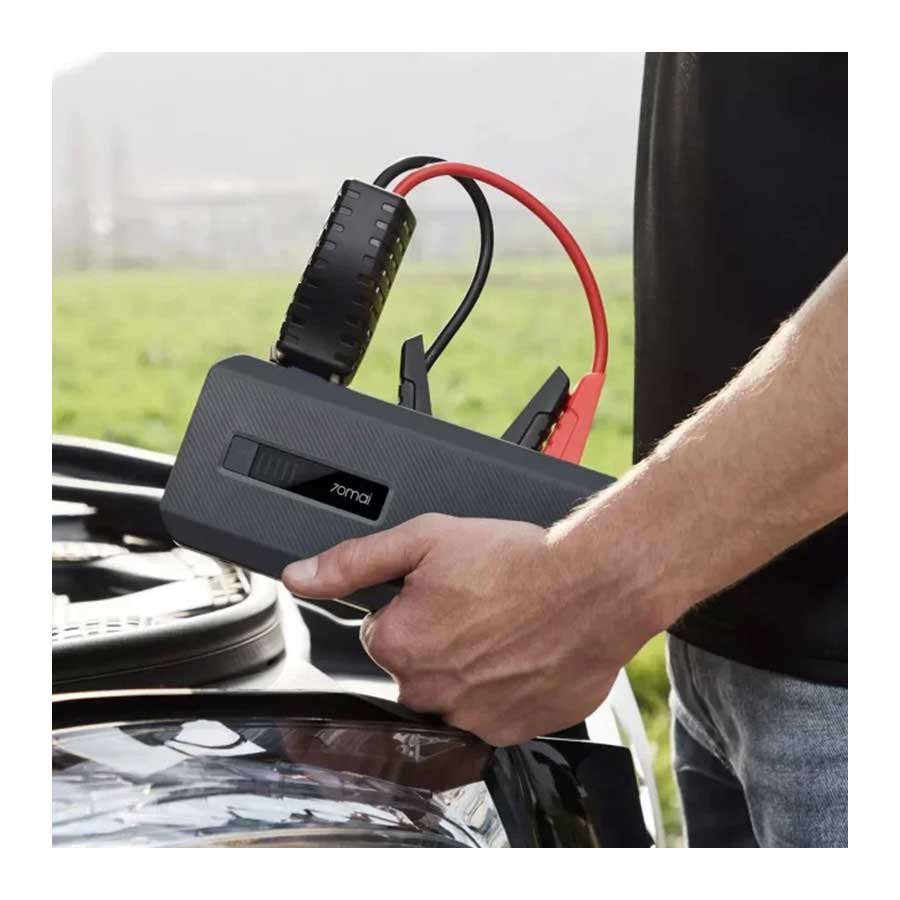 پاوربانک و جامپ استارتر باتری ماشین شیائومی مدل 70mai Jump Starter Max PS06 ظرفیت 18000mAh