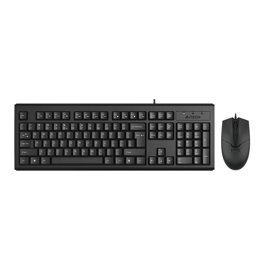 A4tech KR-8572S Wired Keyboard and Mouse کیبورد و ماوس باسیم ای فورتک