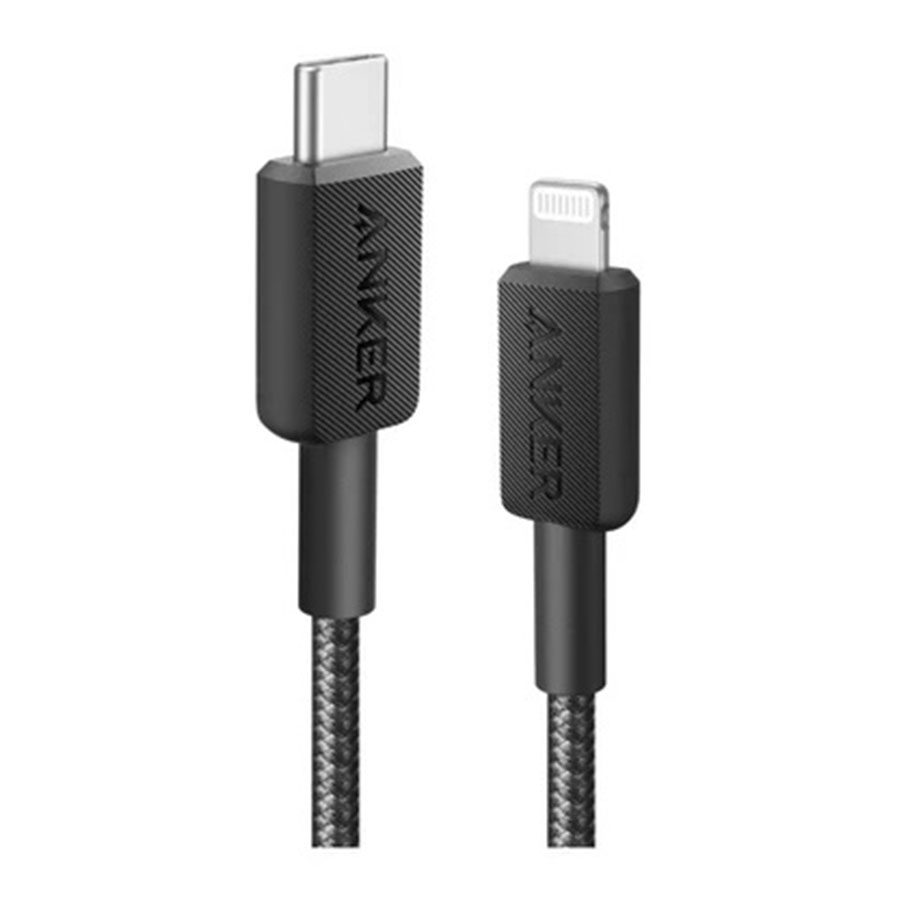 کابل 1.8 متری تبدیل USB-C به لایتنینگ انکر مدل A81B6 322