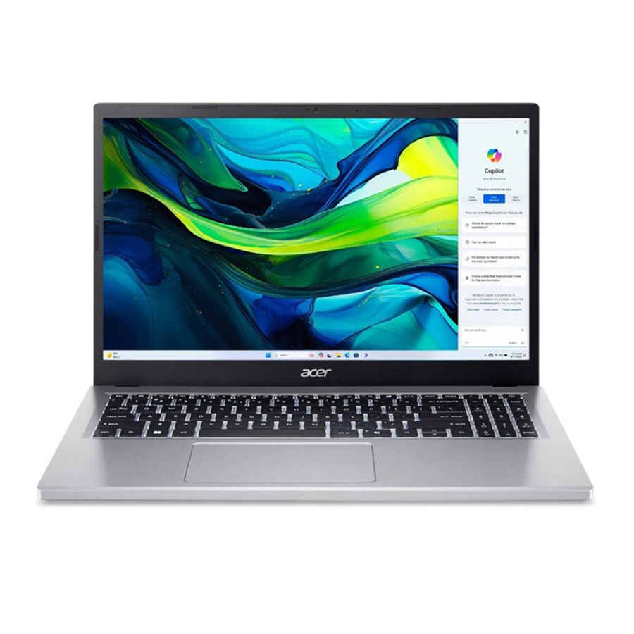 Acer Aspire Go i3 N355/128GB SSD/8GB/Intel 15.6 Inch Laptop لپ تاپ گیمینگ 15.6 اینچ ایسر