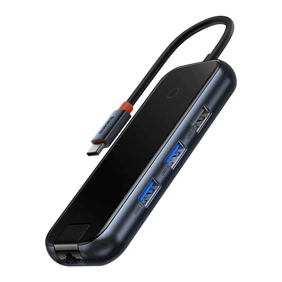 هاب USB-C پنج پورت بیسوس مدل AcmeJoy WKJZ010113