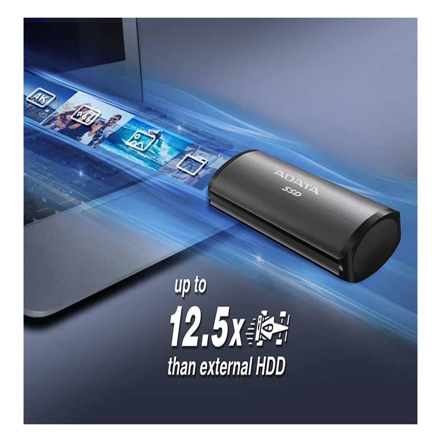 اس اس دی اکسترنال 256 ترابایت USB-C ای دیتا مدل SE760