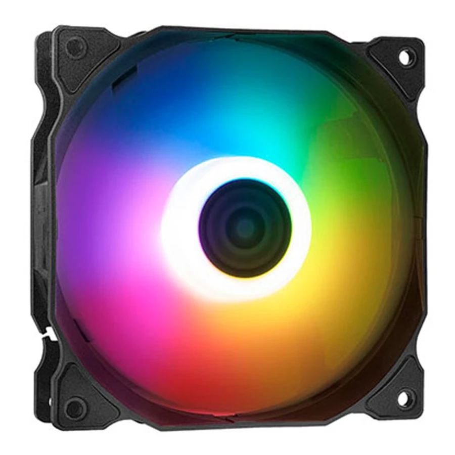 ADATA XPG VENTO 120 ARGB PWM Black 3-in-1 Computer Case Fan فن خنک کننده کیس کامپیوتر ای دیتا