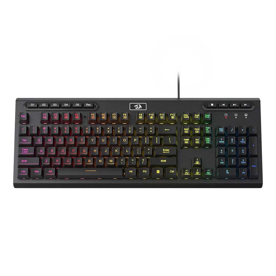 کیبورد گیمینگ باسیم ردراگون مدل Aditya K513 RGB