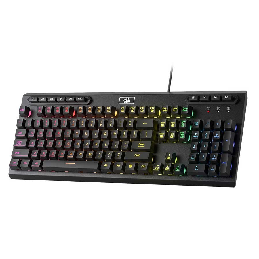 کیبورد گیمینگ باسیم ردراگون مدل Aditya K513 RGB