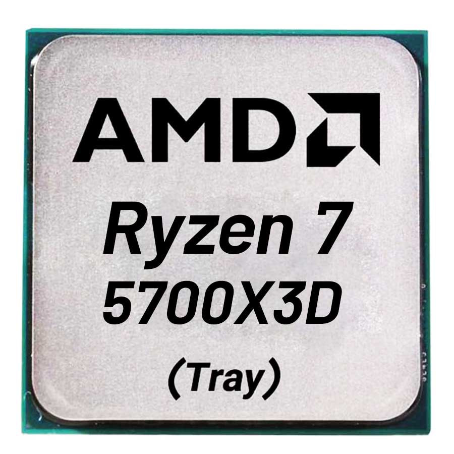 سی پی یو بدون باکس ای ام دی مدل Ryzen 7 5700X3D