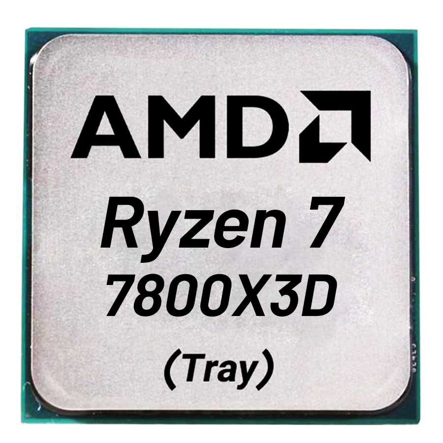 سی پی یو بدون باکس ای ام دی مدل Ryzen 7 7800X3D