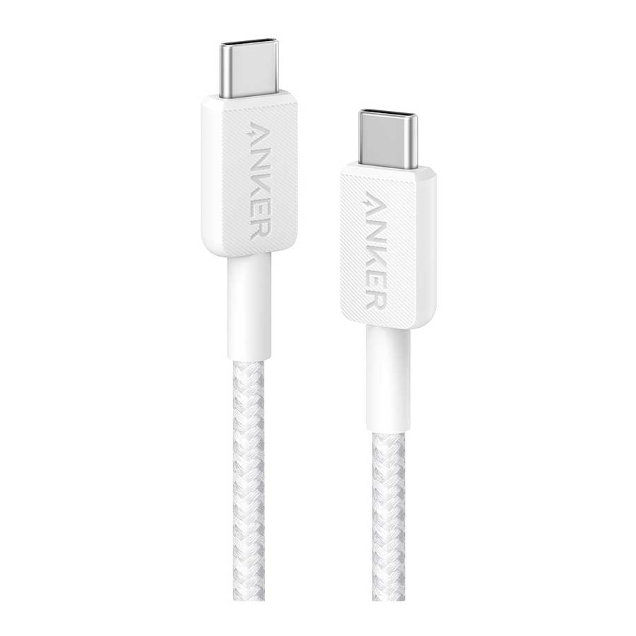 کابل 0.9 متری تبدیل USB-C به USB-C انکر مدل 322 A81F5