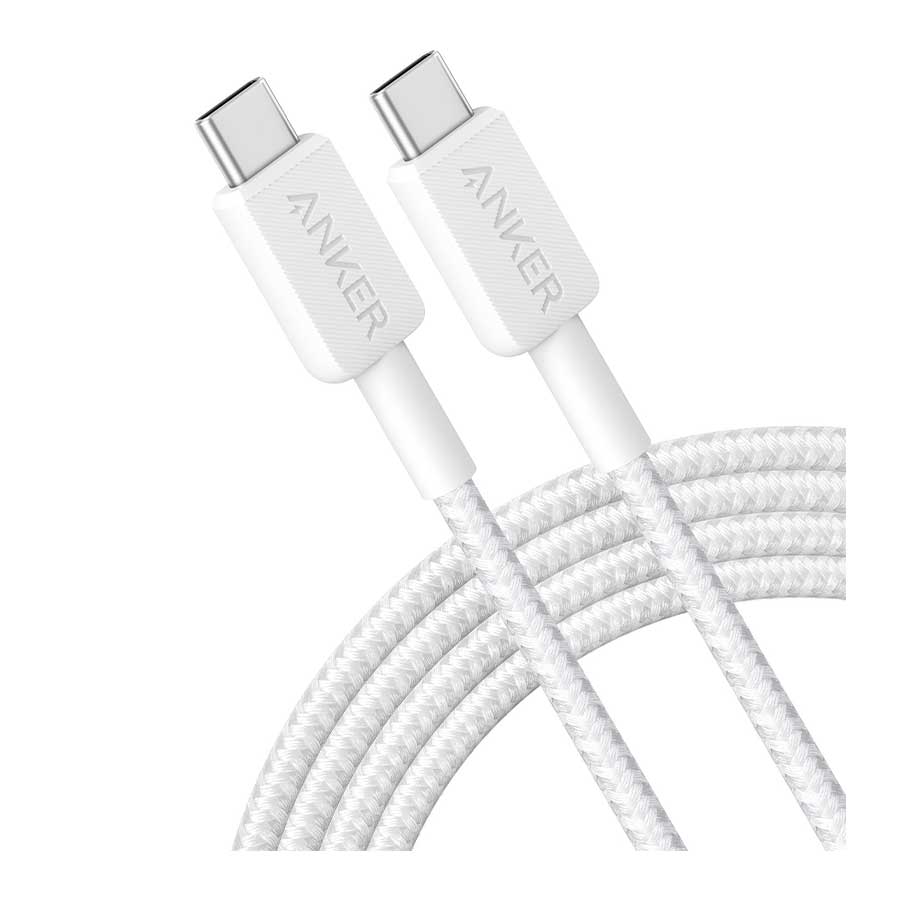 کابل 0.9 متری تبدیل USB-C به USB-C انکر مدل 322 A81F5