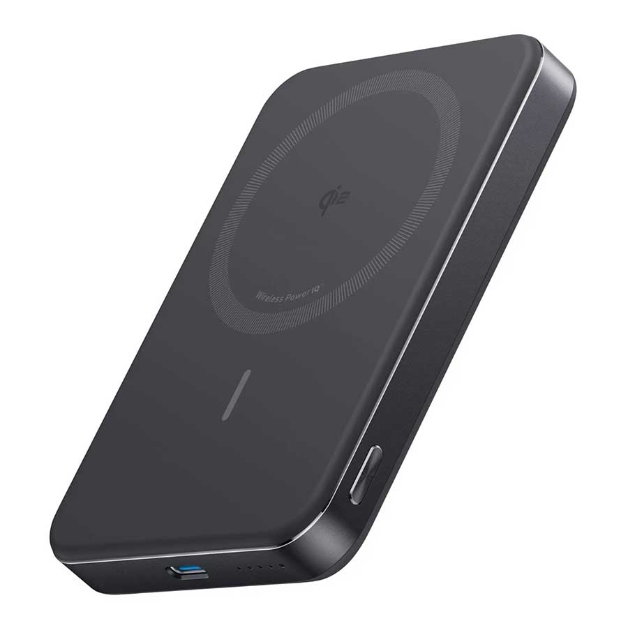 پاوربانک بی‌سیم انکر مدل MagGo PowerCore 10K A1664 ظرفیت 10000mAh