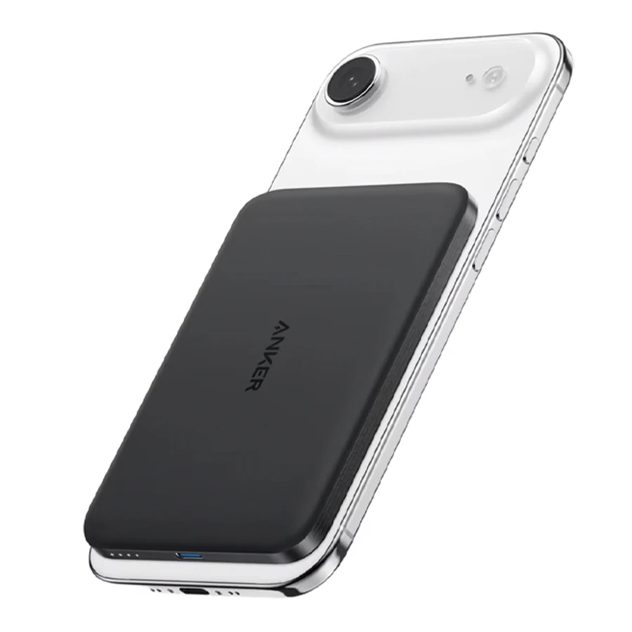 Anker Nano MagSafe A1665 5000mAh Ultra-Slim 15W Wireless Power Bank پاوربانک بیسیم انکر