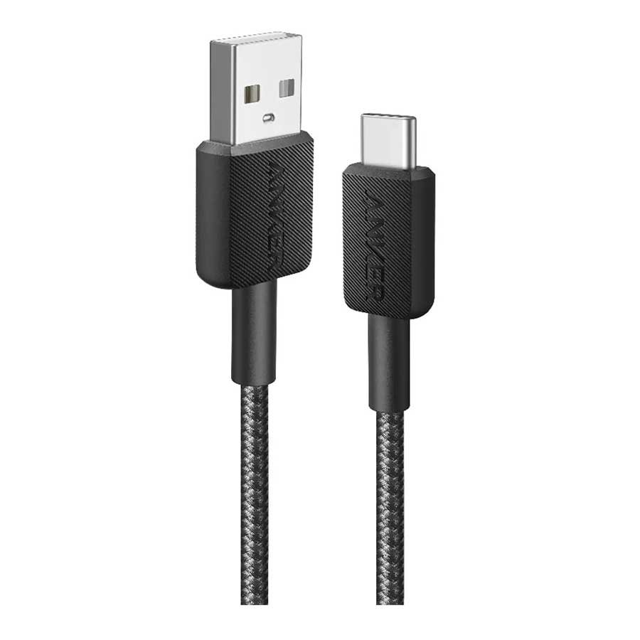 کابل 0.9 متری تبدیل USB-C به MicroUSB انکر مدل PowerLine A81H5 322