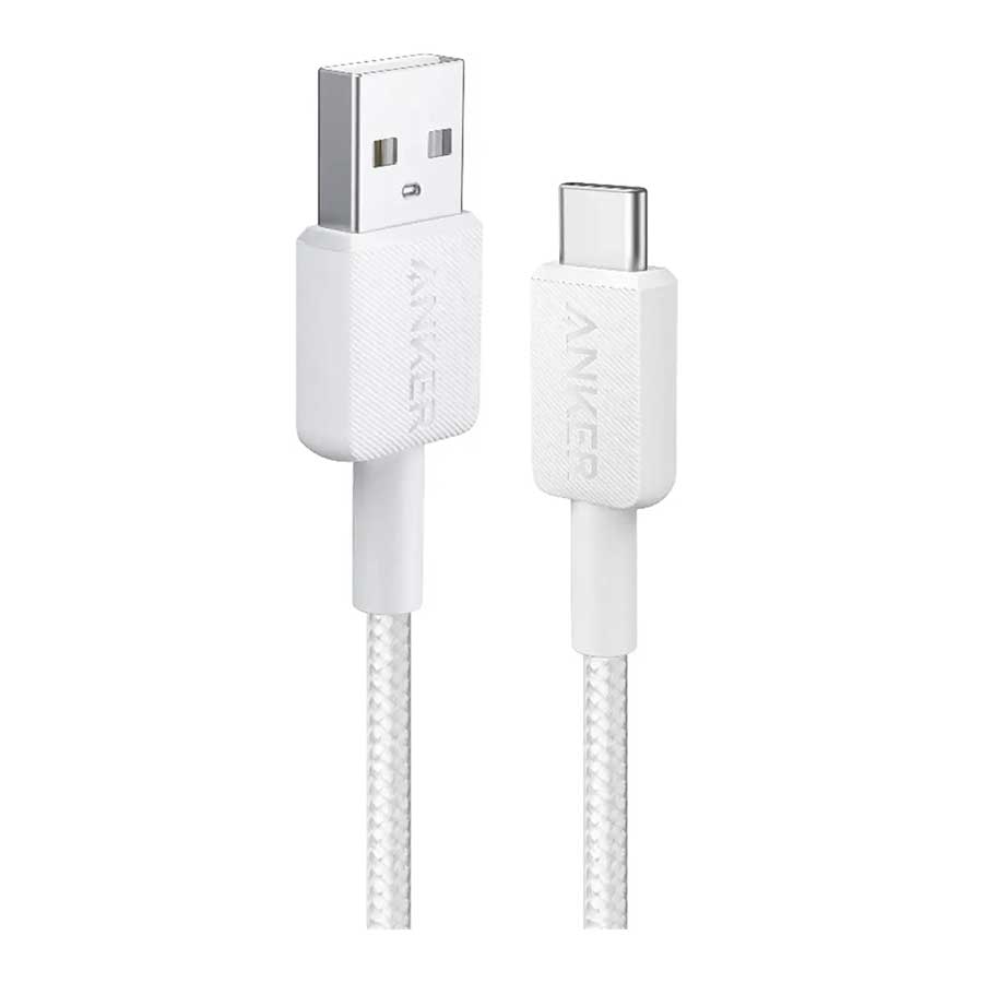 کابل 0.9 متری تبدیل USB-C به MicroUSB انکر مدل PowerLine A81H5 322