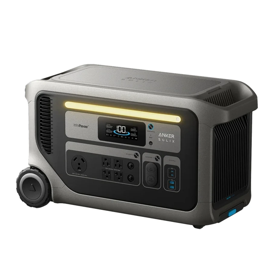 Anker SOLIX F3000 A1782 3600W 3.072kWh 3600W Portable Power Bank Station پاوربانک قابل حمل انکر ظرفیت 3.072kWh