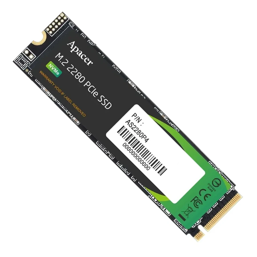 Apacer AS2280P4 M.2 2280 PCIe Gen 3 NVMe 512GB Internal SSD اس اس دی 512 گیگابایت اپیسر