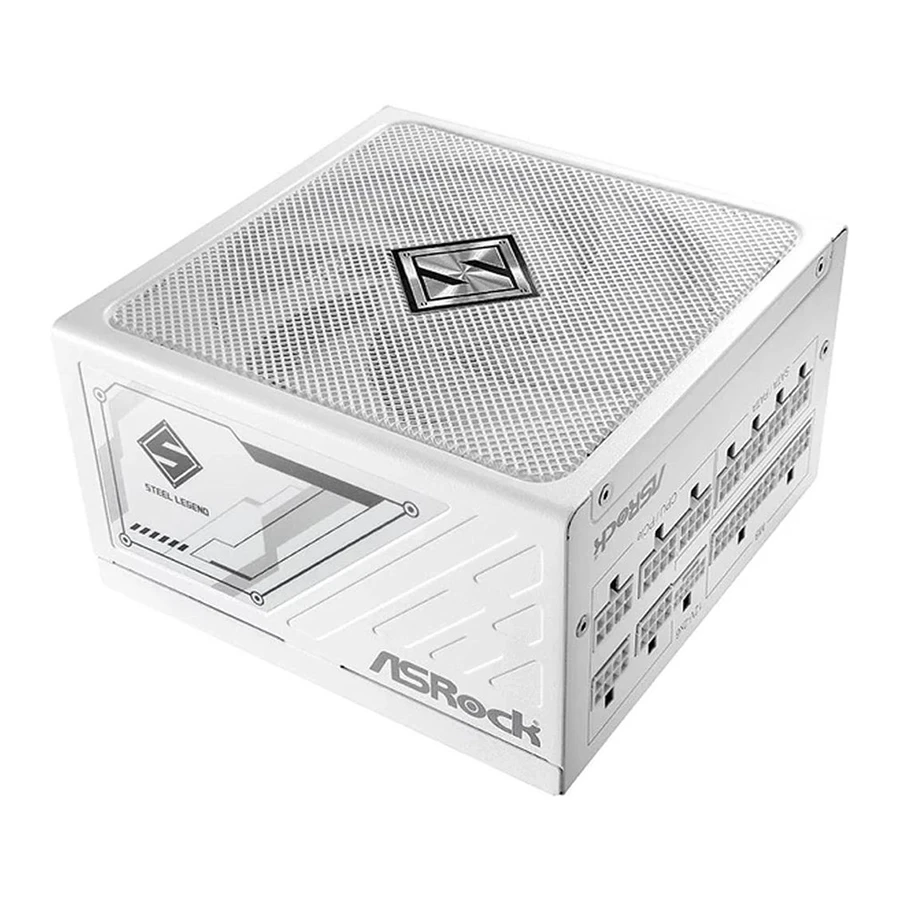 Asrock Steel Legend SL-850GW 850W ATX 3.1 80PLUS Gold Full Modular PSU پاور کامپیوتر 850 وات تمام ماژولار ازراک