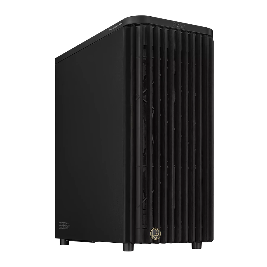 Asus PA401 Wood Edition Metal Panel Mid-Tower Computer Case کیس کامپیوتر ایسوس