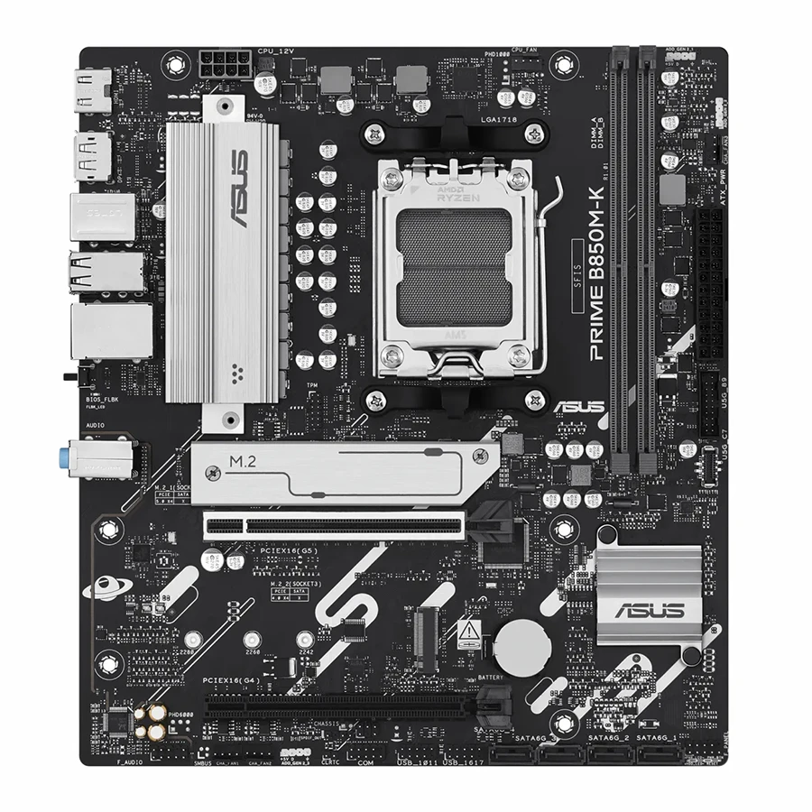 ASUS Prime B850M-K DDR5 Micro-ATX AM5 Motherboard مادربرد ایسوس