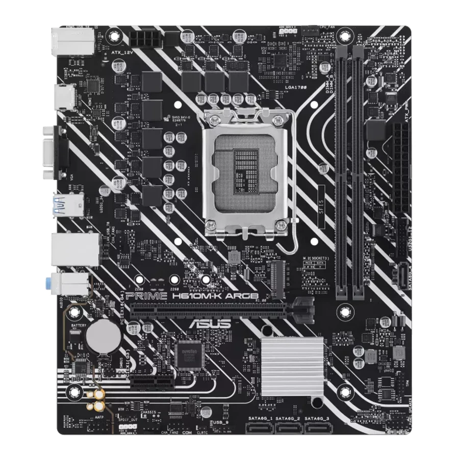 ASUS Prime H610M-K ARGB DDR4 Micro-ATX LGA1700 Motherboard مادربرد ایسوس