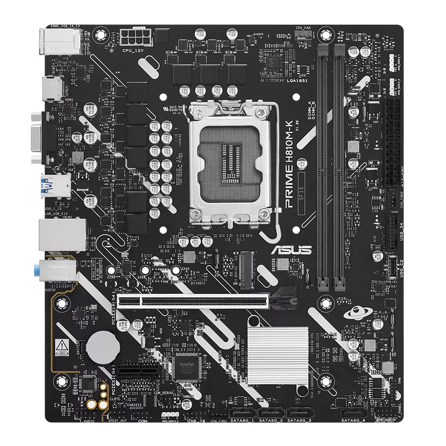 ASUS PRIME H810M-K DDR5 LGA1851 Micro ATX Motherboard مادربرد ایسوس