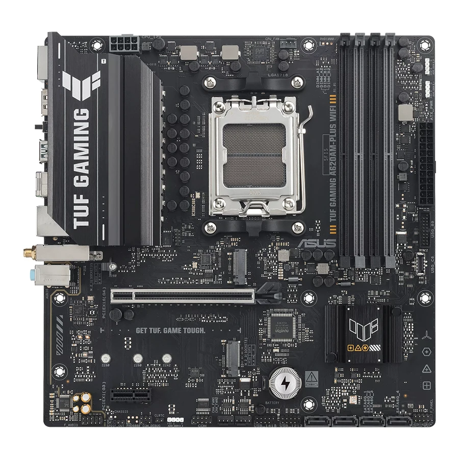 ASUS TUF Gaming A620AM-PLUS WIFI DDR5 AM5 micro-ATX Motherboard مادربرد ایسوس