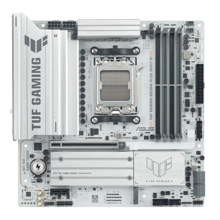ASUS TUF Gaming B850M-PLUS WIFI7 DDR5 AM5 micro-ATX Motherboard مادربرد ایسوس