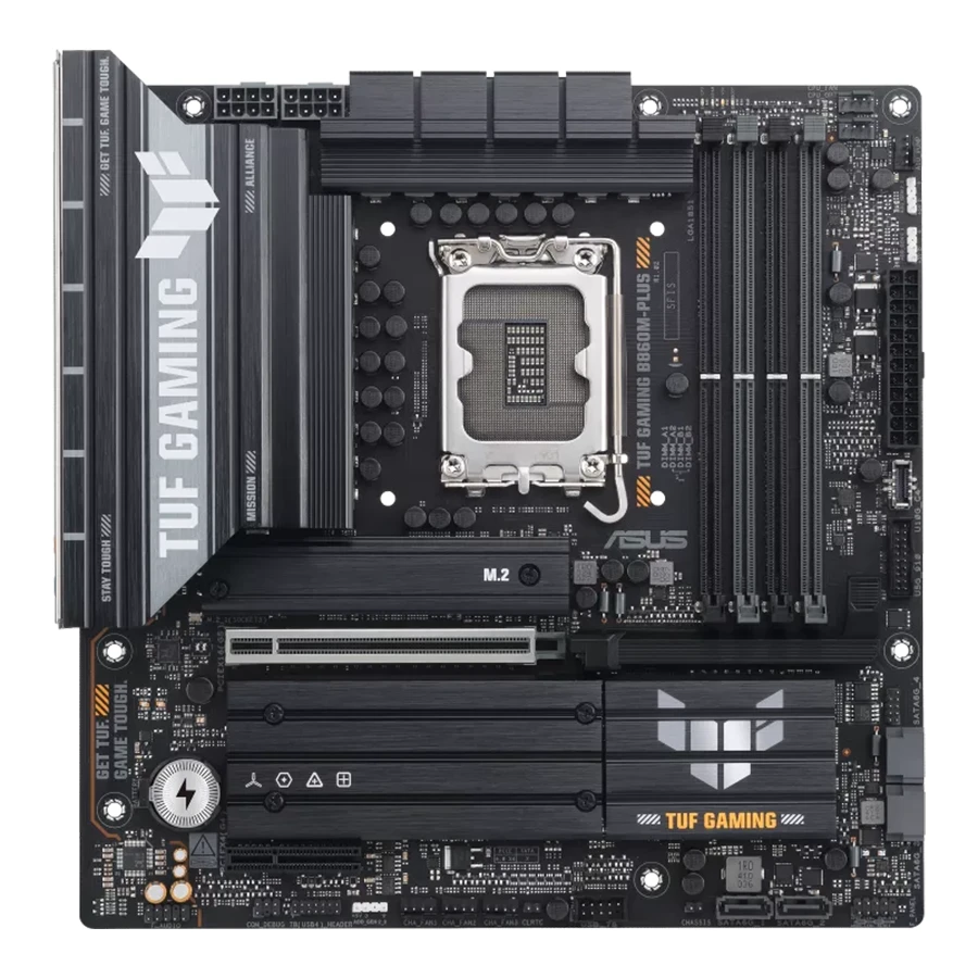 ASUS TUF Gaming B860M-PLUS DDR5 LGA1851 Micro ATX Motherboard مادربرد ایسوس