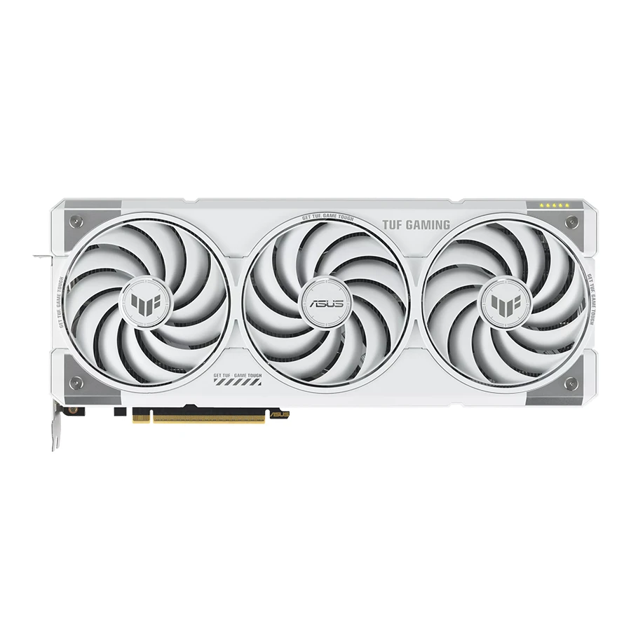 ASUS TUF Gaming GeForce RTX 5070 Ti OC Edition 16GB GDDR7 White Graphic Card کارت گرافیک ایسوس